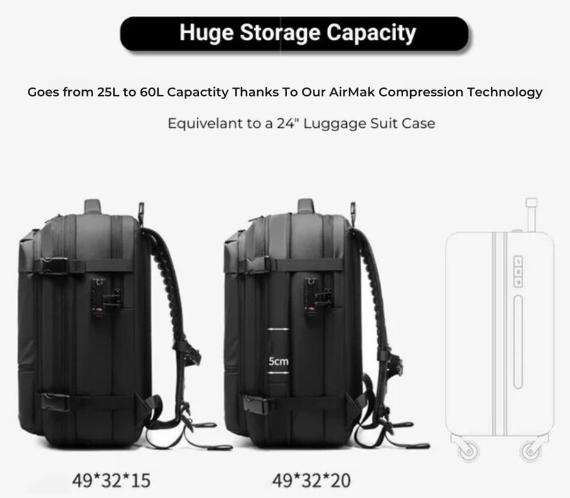 AirMak Vacuum Backpack